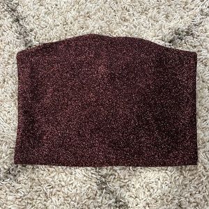 Wild Fable Sparkly Tube Top